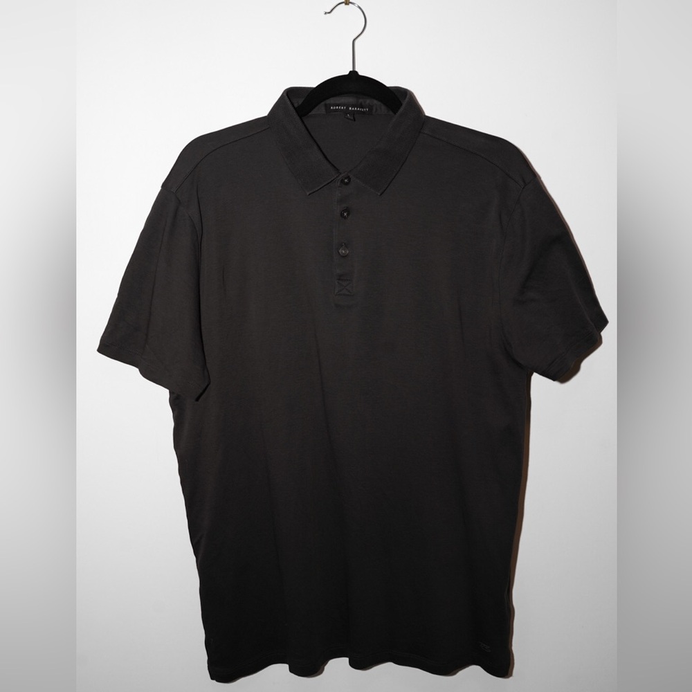 The Barakett Polo - Charcoal - Large